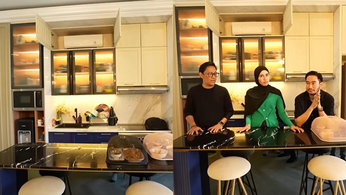 Pesona Dapur Mewah Syahnaz & Jeje yang Memikat