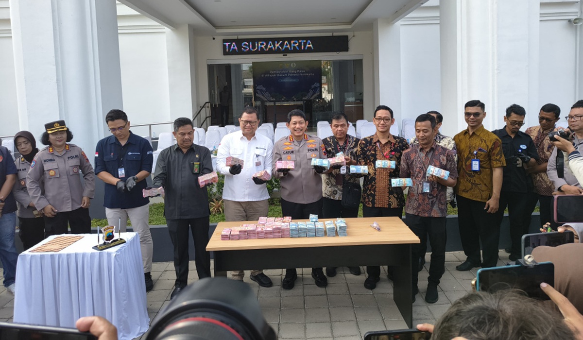 Upaya Polresta Surakarta-Tangani Uang Palsu