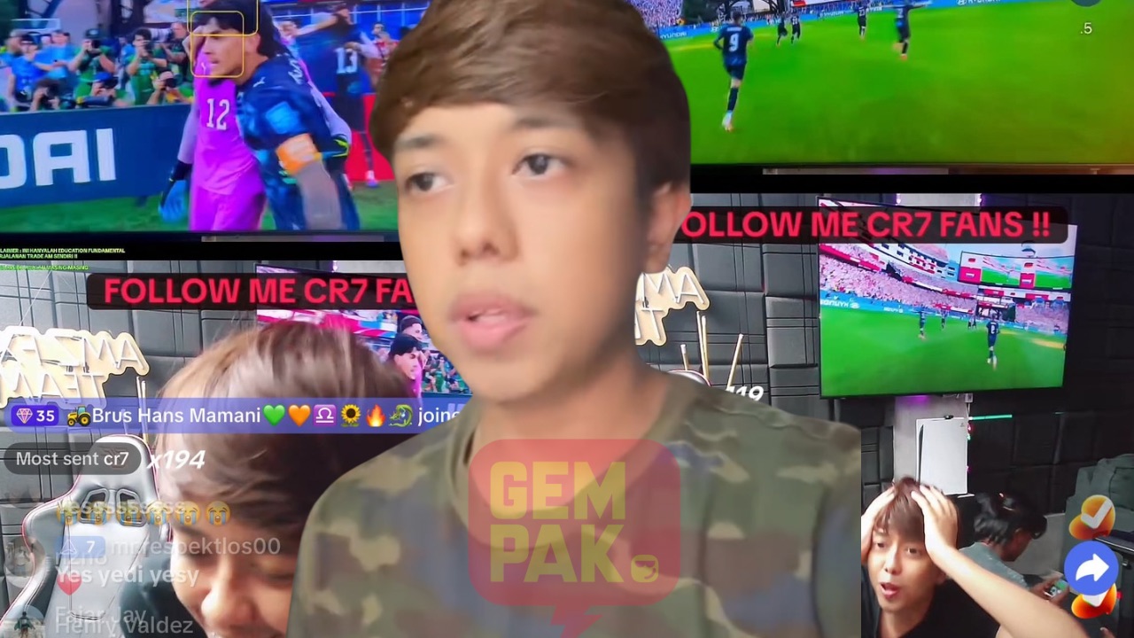 Ammar Nazhan Minta Maaf Usai Siarkan Piala Dunia di TikTok
