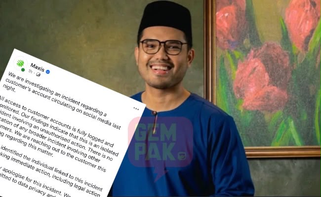 Maxis Minta Maaf Setelah Tunggakan Bil Khairul Aming Bocor