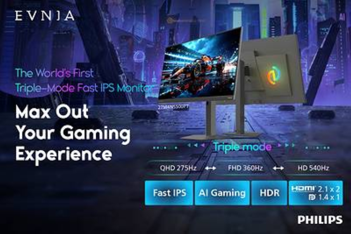 Philips Evnia Rilis Monitor Triple-Mode untuk Gamer